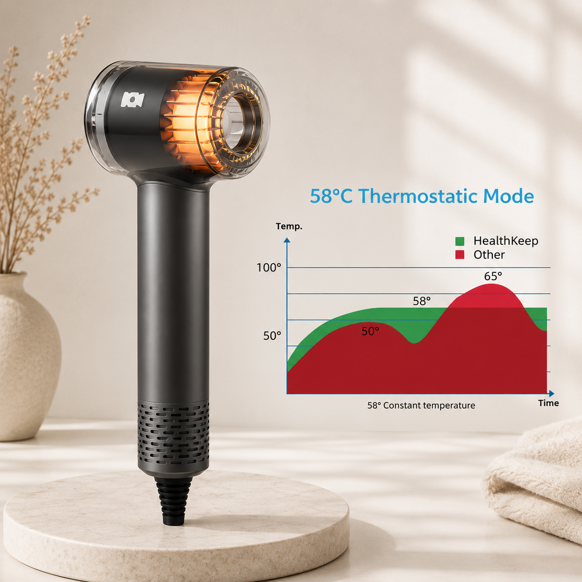 High-Speed Ionic Hair Dryer & 5-in-1 Styling System