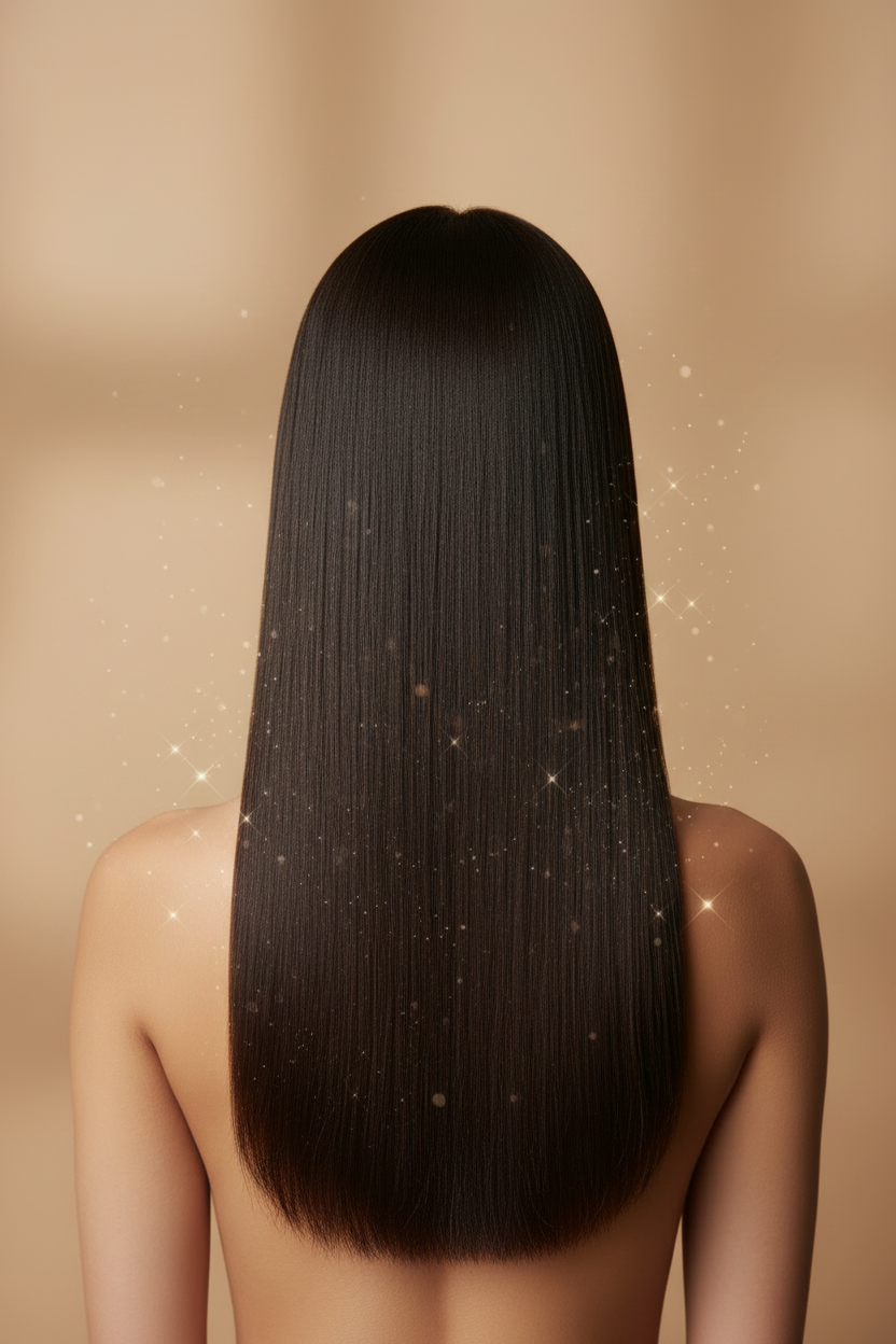 After — Smooth Hair